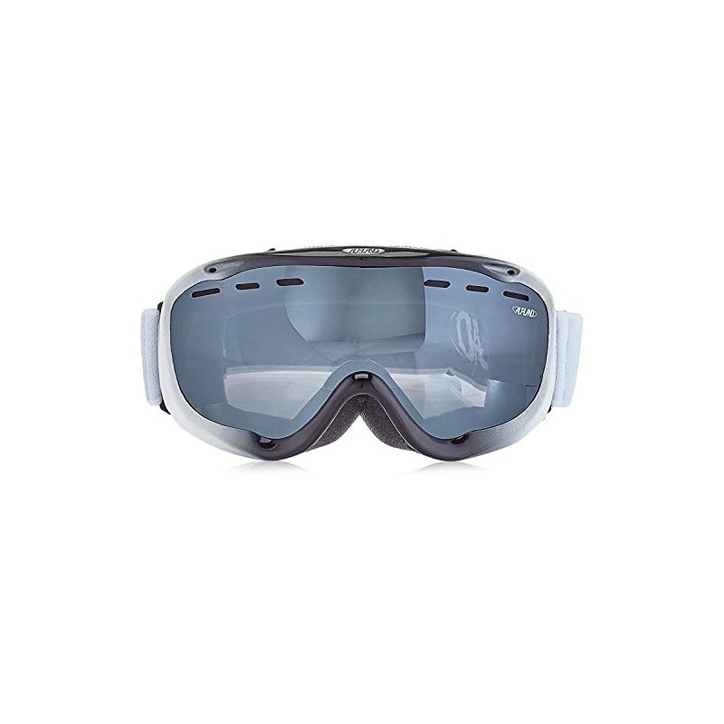 Ravs Skibrille SNOWBOARDBRILLE GLÄSER Silber VERSPIEGELT!HELMKOMPATIBEL ANTIFOG DOPPELSCHEIBE AUCH FÜR