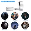 CPROSP 2pcs LED Spot Reading Light 3W 12V Warm White