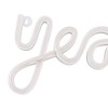 LED Neon Sign Yeah Shape Wall Decor Neon Night Light