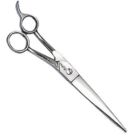 Geib Professional Dog Grooming Bent Shank Shears Straight or Curved 7.5, 8.5, 10 inch(Straight 8.5 inch)