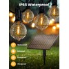 Brightown 158FT Solar String Lights Outdoor with Remote and 77
