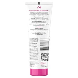 Queen of Ooh la la! Gel de afeitado hidratante sensible de coco y vainilla para mujer, paquete doble de 5.07 onzas líquidas