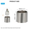 PATIKIL Light Socket Shade Ring, 3pcs E26 E27 Medium Base