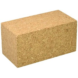 Kawaji Shoten Cork Block, 7.1 x 3.5 x 3.5 inches (180 x