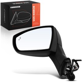 A-Premium Driver Side Power Door Mirror - Compatible with Ford EcoSport 2018 2019 2020 2021 2022 - Non-Heated Manual Folding Black Outside Rear View Mirror w/Turn Signal Blind Spot Detection