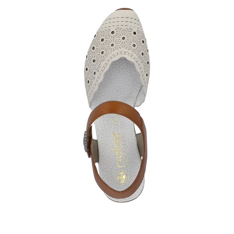 Rieker 43703 Mirjam Crema/Cayenne 8 - M US