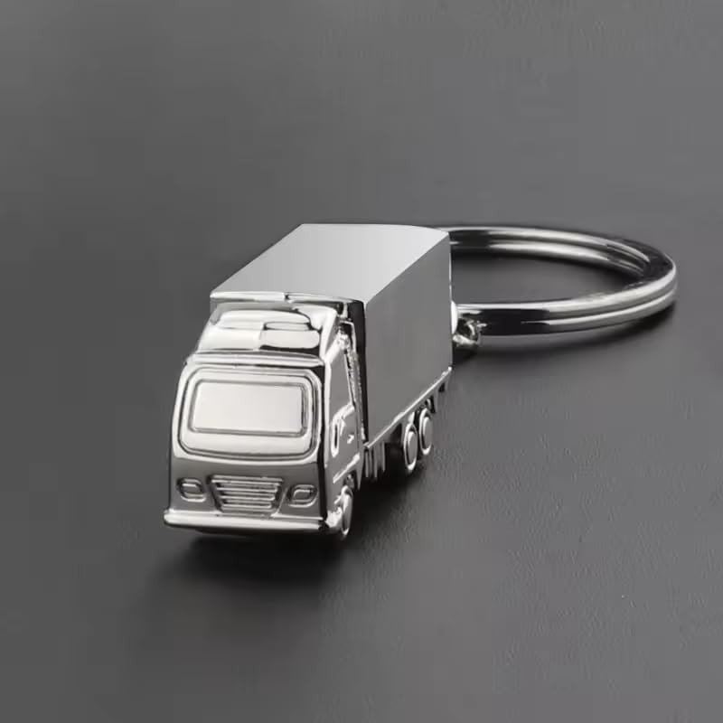 Cute Truck Keyrings Lorry Key Racks Men Car Metal Key
