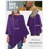 DiaryLook Ladies Button Cashmere Feel Multiway Poncho Shawl Scarf Wrap