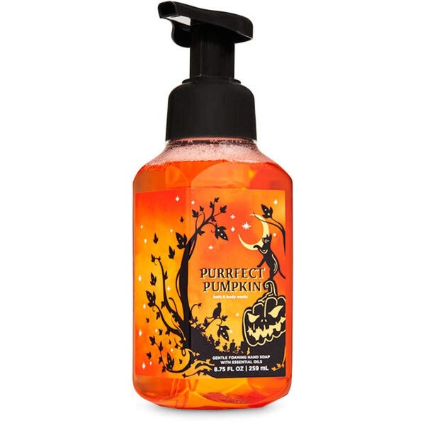 White Barn Candle Company Bath and Body Works Gentle Foaming Hand Soap - 8.75 fl oz - Many Scents! (Purrfect Pumpkin)