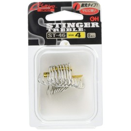 Owner Hook Cartiva ST-46 Stinger Triple Hook No. 5 Gun Black Coat