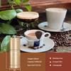DACLL Manual Coffee Grinder with Numerical External Adjustable Setting, Capacity