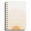 WFSM Boho Notebook - Preppy Notebooks, Boho Sun Journal, Green