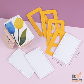RP Remarkable Power, 20 Pack Sublimation Blanks Square Claw Clips Cover for DIY