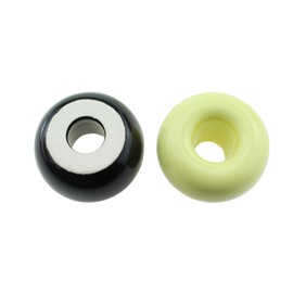 TAODAN 4PCS 1.57x1.57x1.18inch Mini Ceramic Toothbrush Holders Shelf Stand Base Home Toiletries Suitable for Bathroom Dressing Table Living Room