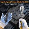 Mosheehdor 1/2" Drive Flexible Socket Extension Set, 10" & 14"