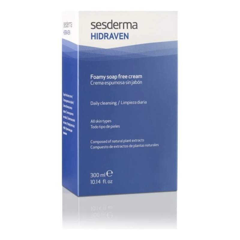 Hidraven Crema Espumosa Sin Jabon 300 Ml