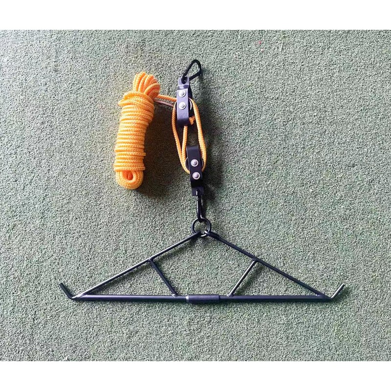 WHSSFINE Deer Hanger for Skinning, Deer Hunting Game Hoist Pulley