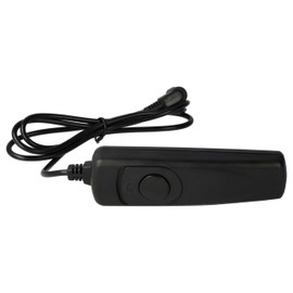 vhbw 1 x Remote Shutter Release Cable Compatible with Canon EOS M5, Kiss X3, M6, R5, R6, Kiss X4 Camera, 1 m, 2 Stage Trigger Function