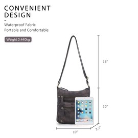 Angel Barcelo Crossover Purse and Handbags Crossbody Bags for Women,Ultra Soft Leather Neatpack Bag Shoulder Purses for Girl COFFEE