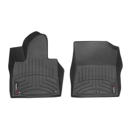 WeatherTech Custom Fit FloorLiners for Kia Sorento - 1st Row (4416501), Black