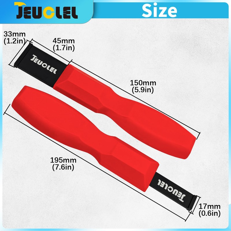 JEUCLEL 2PCS Super Gasket Scraper Tool, Carbide Scraper with Tungsten