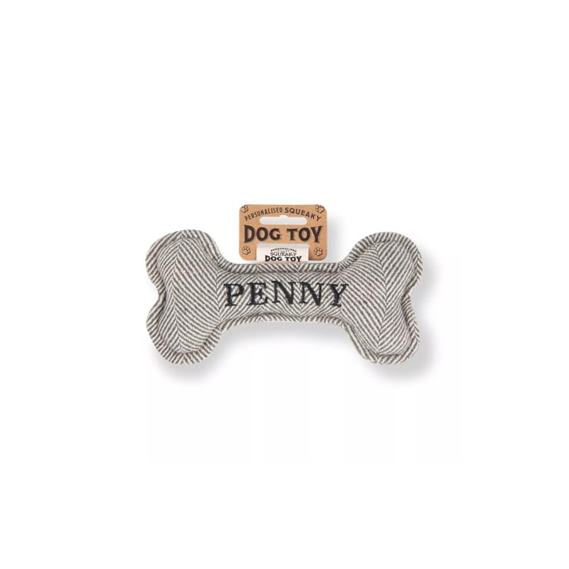 History & Heraldry Squeaky Dog Toy (Penny)