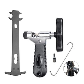 TAGVO 2-in-1 Bike Chain Tool+Chain Checker, Universal Bicycle Chain Repair Tool with Chain Wear Indicator Tool