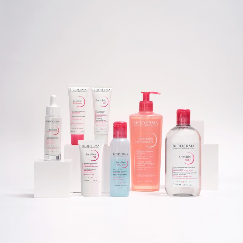 Kit Bioderma Aquafluido Neutro 40ml + Sensibio H2O 100ml