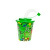 DUCKIEZ 3D design Plastic Re-Useable Drinking/Sippy Cup. Comes with Straw