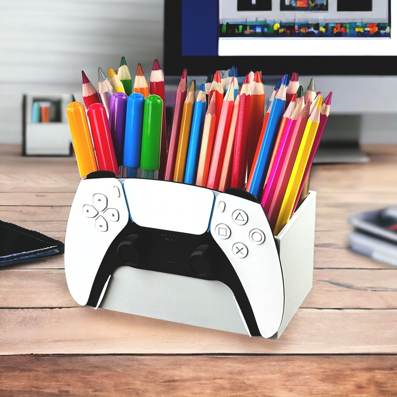 Colouring Pencil Organiser Desk, Pad PS, Children's Organiser, Organic Pencil