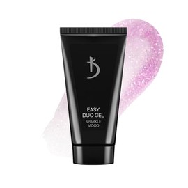 K Professional Acrylic Gel - Poly Nail Gel - 30 ml - Polygel Nail - Builder Gel Acrylic Gel for Nails UV LED - Builder Gel Easy Duo Sparkle Mood 15