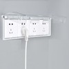 CTForest Transparent socket cover, wall switch socket, protect the socket