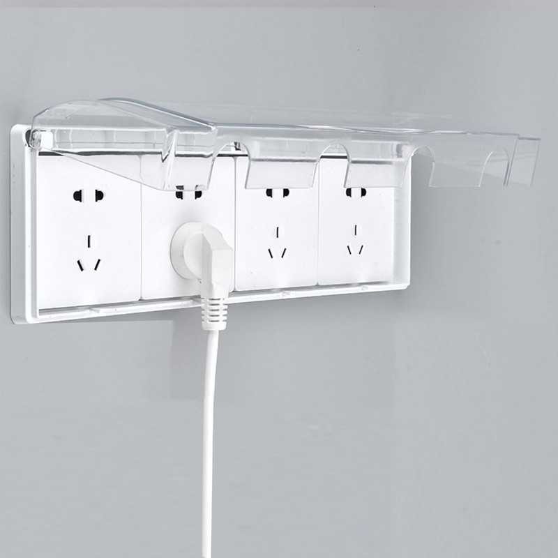 CTForest Transparent socket cover, wall switch socket, protect the socket
