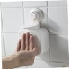 Mobestech Wall Mounted Soap Dispenser No Drill Suction Cup Shampoo