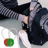 Tabanzhe Combination Cable Lock-4PCS Luggage Padlocks 3 Digit Combination Security