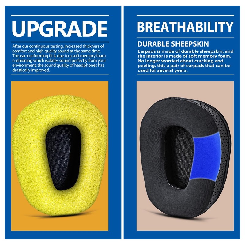 B450-XT B550-XT Kit Replacement Ear Pads Cushion Compatible with B450-XT