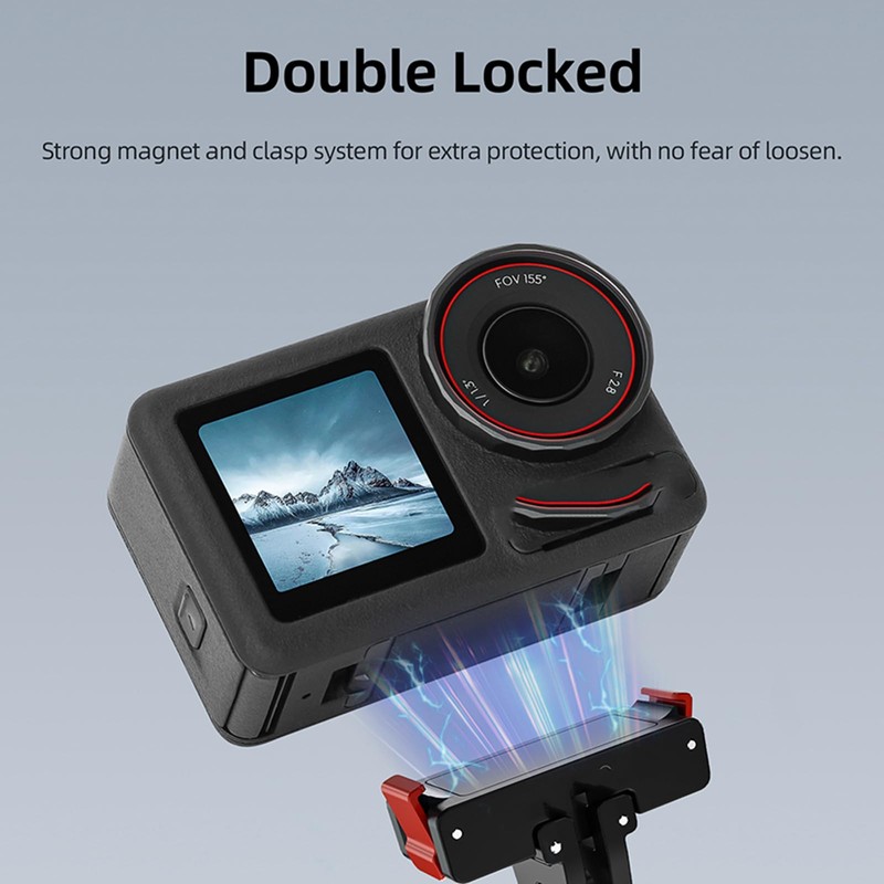 YUULNMOP Magnetic Mount Adapter for DJI Action 5 pro/Action 4