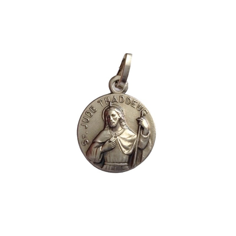 925 Sterling Silver Medal of Saint Jude Thaddeus the Apostle