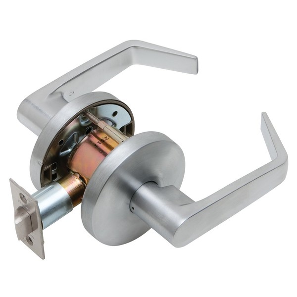 Falcon W101S DAN 626 Dane Satin Chrome Medium Duty Passage