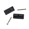 EasyComposite™ Composite Decking Clips 100 Pcs 6mm Hidden Fasteners Plastic