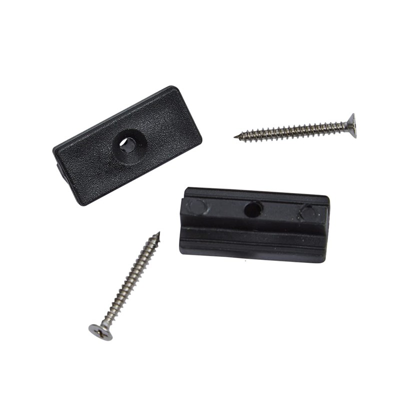 EasyComposite™ Composite Decking Clips 100 Pcs 6mm Hidden Fasteners Plastic
