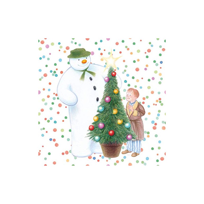 Anniversary House The Snowman Festive Party Lunch Napkins 3 ply,