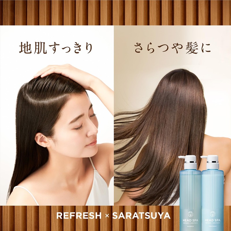 h&S Deep Experience Head Spa, Refresh x Smooth Sheer, Treatment,