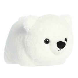 Aurora® Adorable Spudsters™ Penni Polar Bear™ Stuffed Animal - Comforting Cuddles - Playful Charm - White 11 Inches