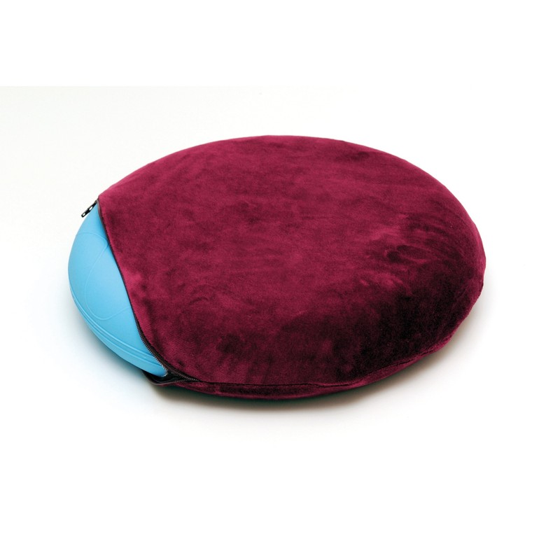 Sitzkissen Bezug velours SITFIT 33 cm, grau