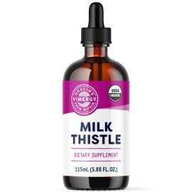 Vimergy Milk Thistle – Supports Liver Function* – Promotes Healthy Digestion* – USDA Certified Organic, Vegan, Gluten-Free – 115 mL (57 Servings)