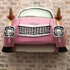 American Retro [Oldies Paper Holder] Paper Holder Oldies Pink Car