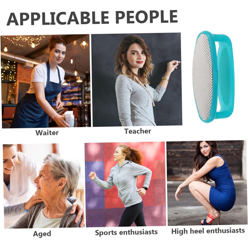 Mikinona 2Pcs Stainless Steel Pedicure Foot Files Calluses Remover Dead