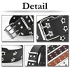 White Fang BT280 Women's Belt, Leather, Stylish, Chain, Keyring, Lock,