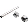 Premium 1 5/16 Inch Diameter Round Wardrobe Tube Closet Rod